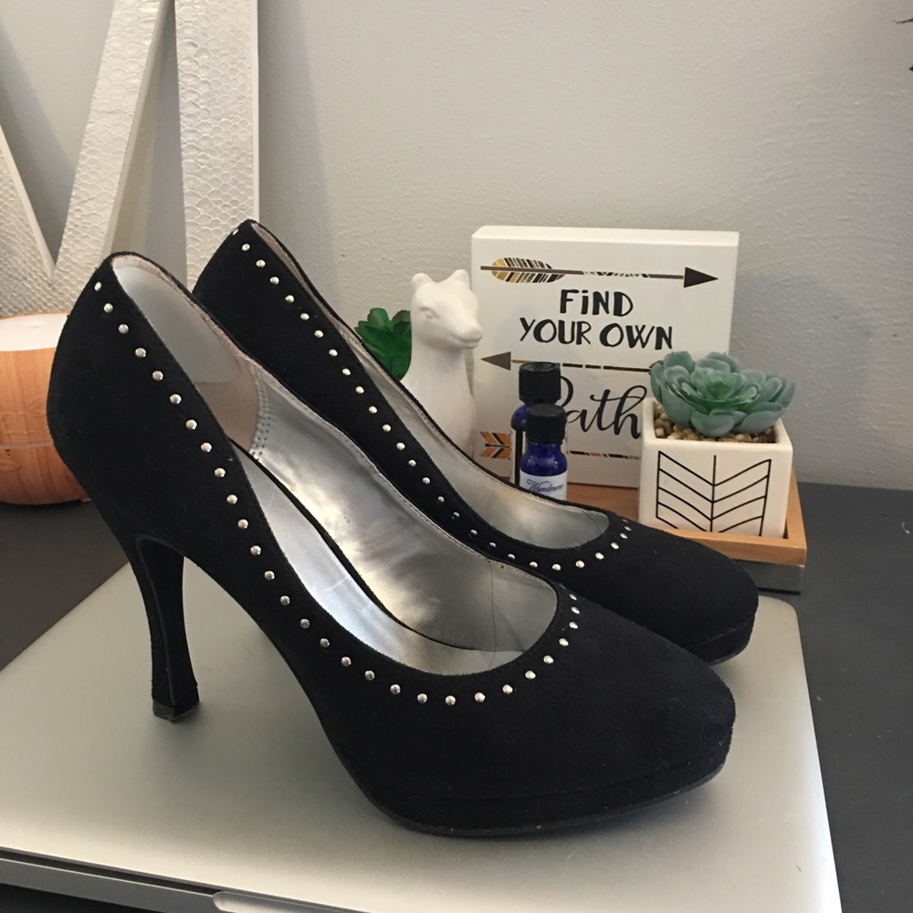 Studded heels